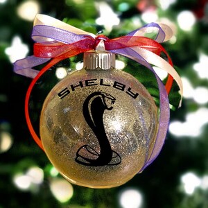 Mustang ornament-shelby-multiple colors-customizable!