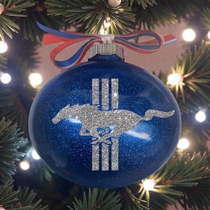 Décoration Mustang tri-bar poney-plusieurs couleurs-personnalisable !