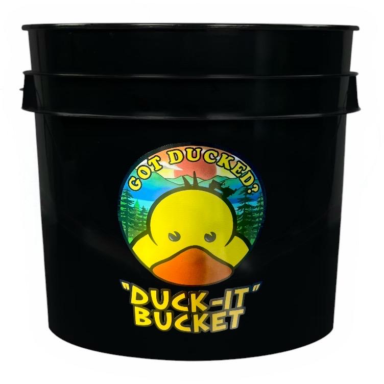 Black Duck-it Bucket: Ducking Kit With 30 Pre-tagged Ducks - Etsy