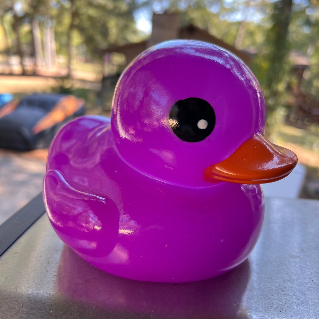 LED Light up Duckneon PURPLE7 Inchremote and Batteries Included Etsy