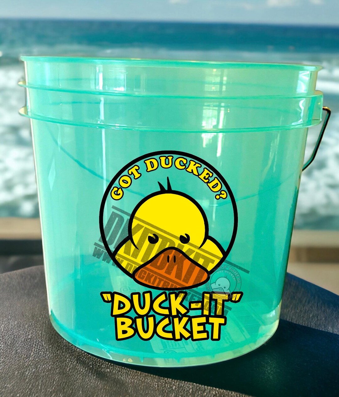 Caribbean Blue Duck-it Bucket With 30 Pre-tagged Ducks - Etsy