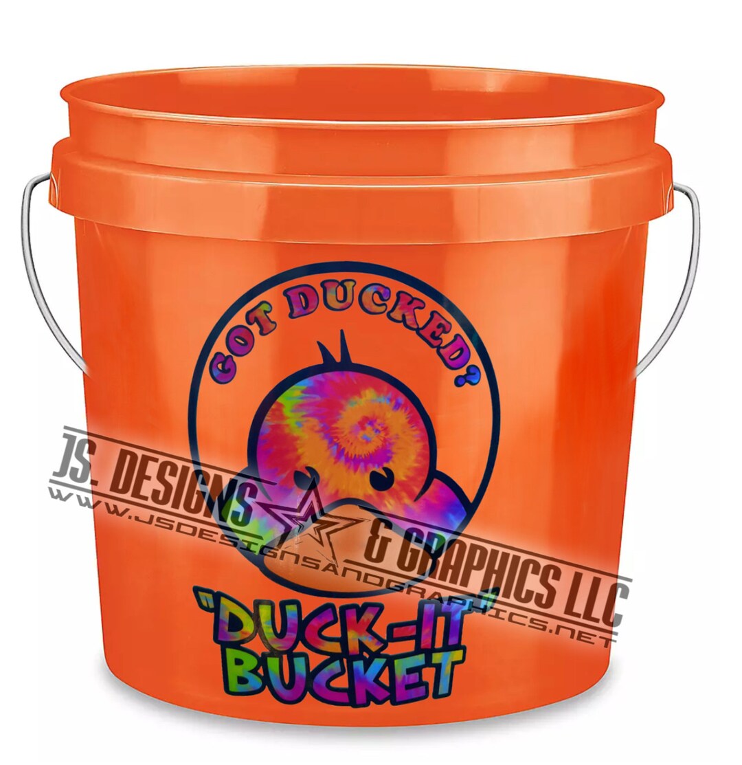 The Mini Tiedye duckit Bucketincludes 30 Pretagged Ducksmultiple