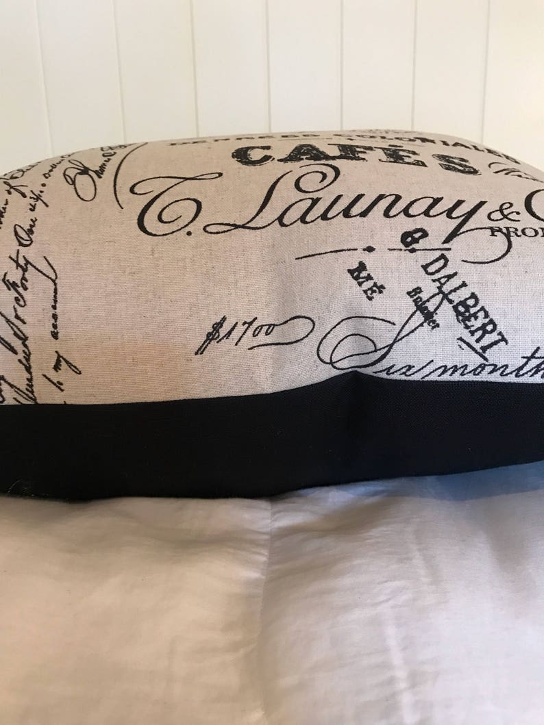 Letter /& word print beige pillows Word pillows letter pillows beige pillows