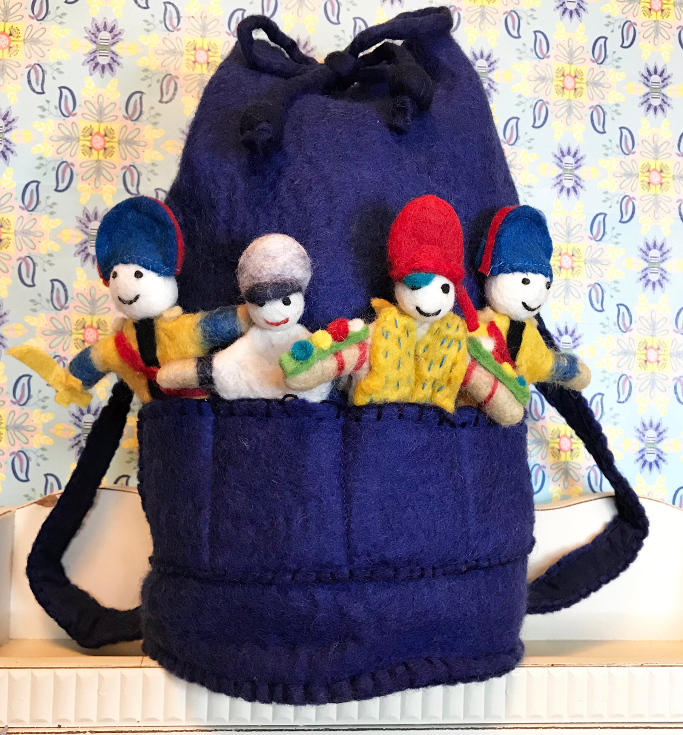 Pirate Finger Puppet Backpack Etsy