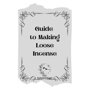 Guide to Making Incense Digital Download