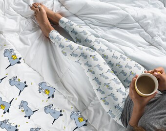 Cute Mouse Rats Animal Pattern Alternative Printed Leggings Pet Mice Women's Gift Cut & Sew Casual Yoga Leggings