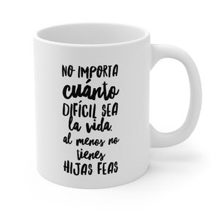 Regalo para papa mama por el dia del padre dia de las madres taza en español