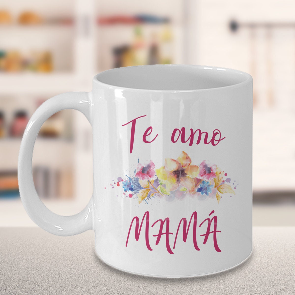 Regalo Para Mama Te Amo Taza Dia De Las Madre Tazas De Flores - Etsy Regalo Para Mama Te Amo Taza Dia De Las Madre Tazas De Flores - Etsy