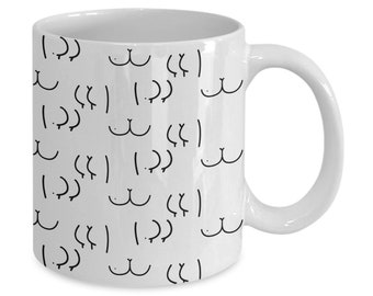 Butts mug gay gifts for men funny awkward coffee cup