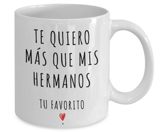Taza chistosa madre o padre regalo dia de la madre o padre de hijo favorito