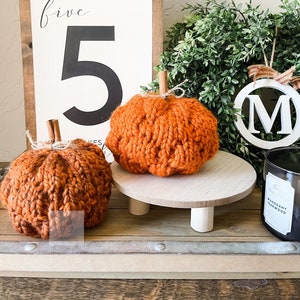 Country Pumpkin Knitting Pattern