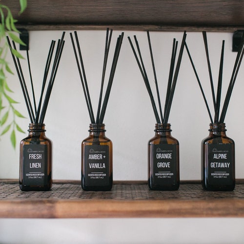 Reed Diffusers Oil Diffuser Room Diffuser Home Fragrance Etsy