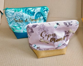 Makeup bag / Cotton pouch