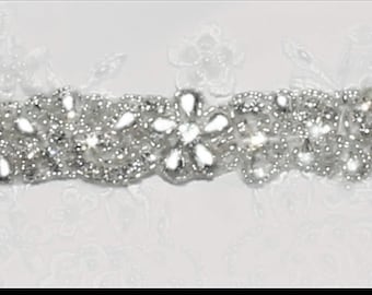 Fabulous Floral Design Bridal Belt