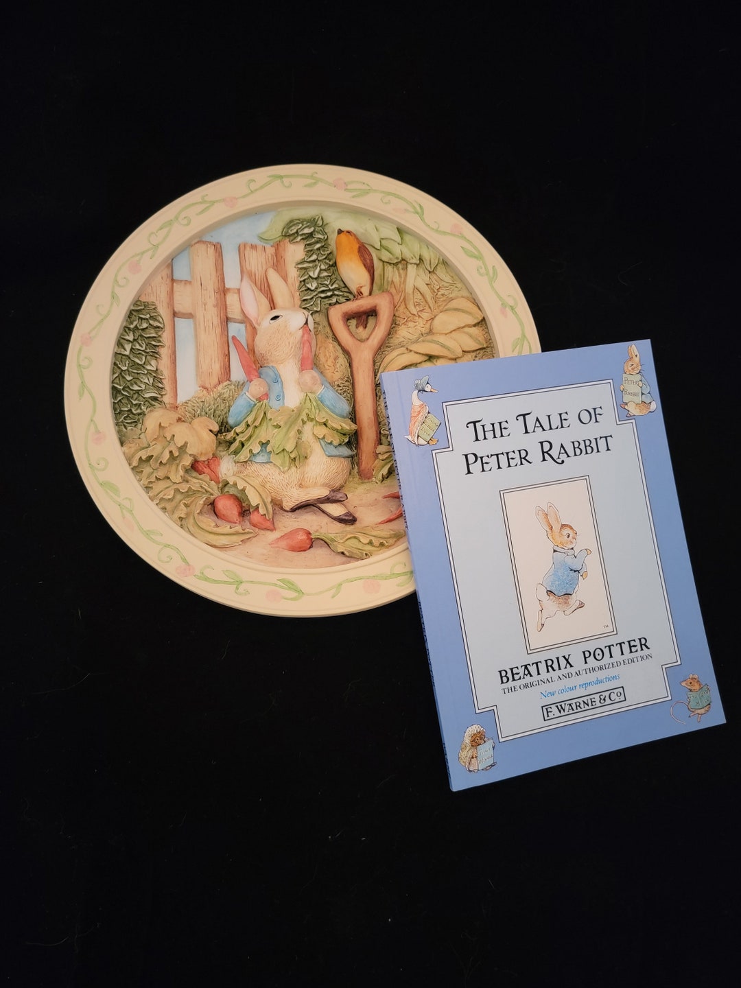 Peter Rabbit Plate, Peter Rabbit Book, Peter Rabbit Boxed Collector ...