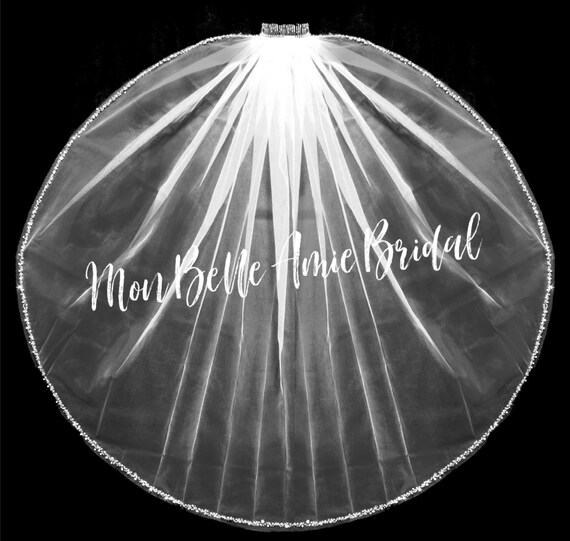 Pearl Edge Child Veil: First Communion, Flower Girl Veil