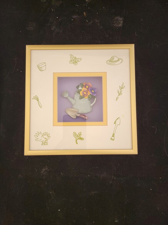 Gardener Shadowbox | Picture for Gardener | Gardener Gift | Michelle Samara Picture