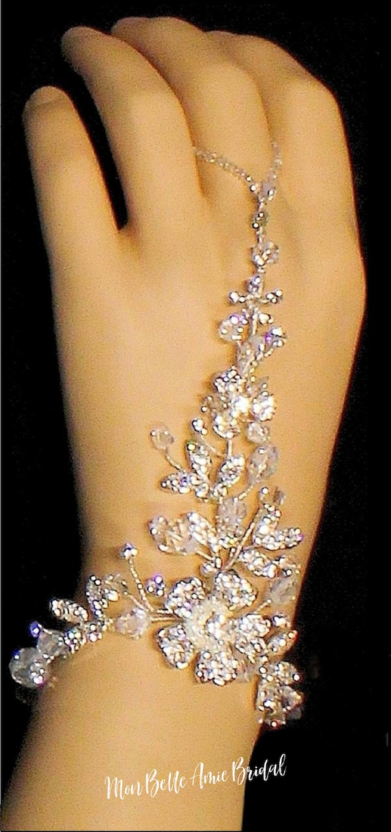 New | Hand Jewelry | Wedding Jewelry | Silver Wedding Jewelry | Gold Wedding Jewelry | Crystal and Pearl Jewelry
