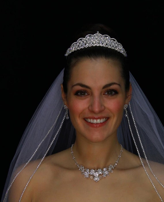 Wedding Tiara | Crystal Wedding Crown | Elegant Wedding Tiara | Bridal Crown