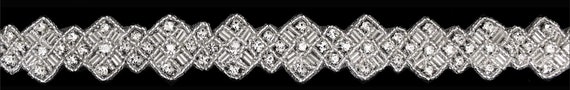Crystal Bridal Sash: Diamond Rhinestone Wedding Belt Hairband