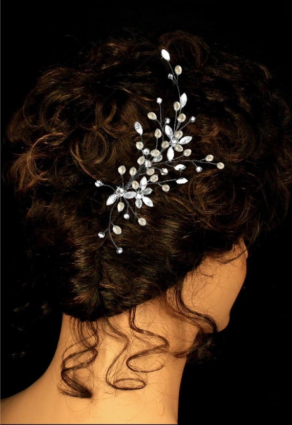 Wedding Hair Comb | Fresh Water Pearl Acessories | Bridal Hair Jewelry