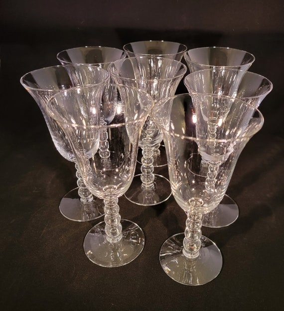 Vintage | Vintage Glassware | Imperial Candlewick | Wine Glasses
