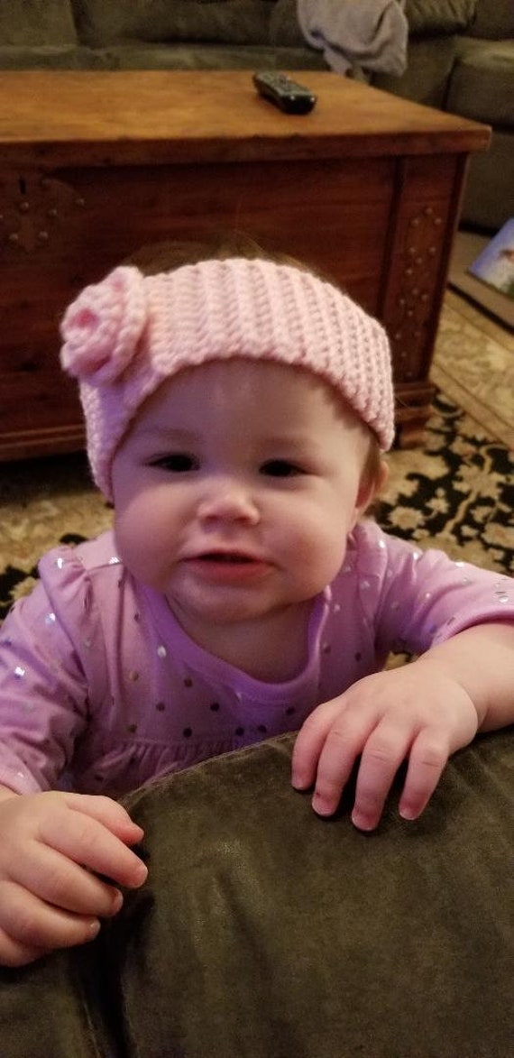 Crochet Toddler Mittens and Headband Set: Children's Cold Weather Gear