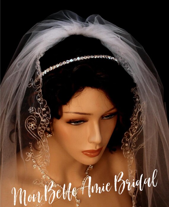 Wedding Tiara | Bridal Tiara | Childs Tiara | Rhinestone Head Band Tiara | Bridal Crystal Headband for Bride