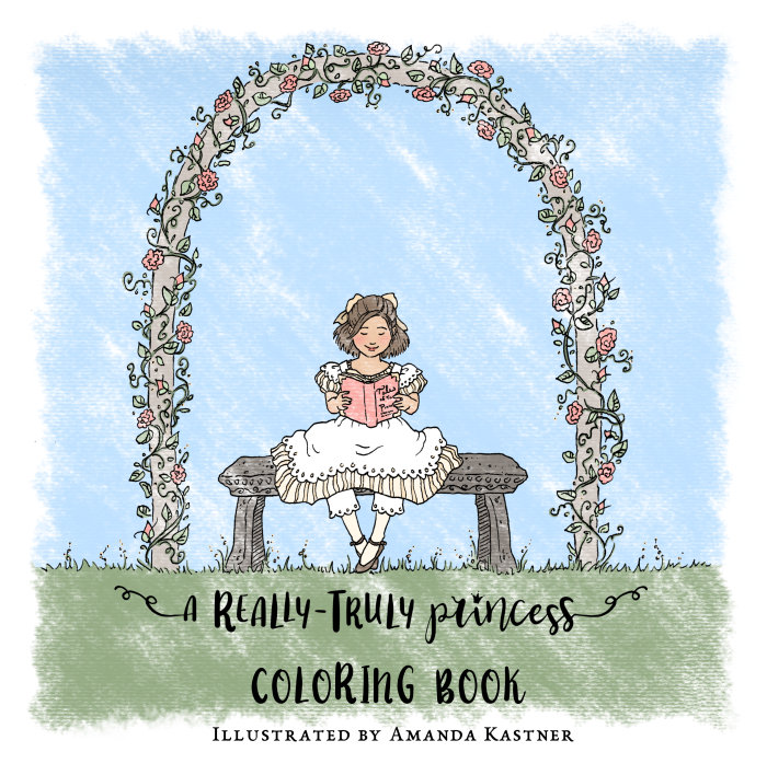 A Really-truly Princess PDF Coloring Book - Etsy