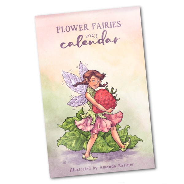 Flower Fairy 2024 Calendar Etsy