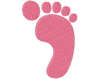 Baby Foot Embroidery Design, Machine Embroidery, Embroidery Design, Baby Embroidery, Baby Feet, Embroidery, Baby Feet Embroidery, Baby