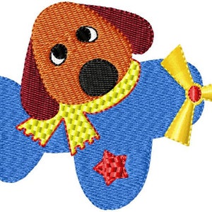 Puppy Plane Embroidery Design, Puppy, Machine Embroidery, Dog, Embroidery Design, Embroidery, Puppy Embroidery, Instant Download