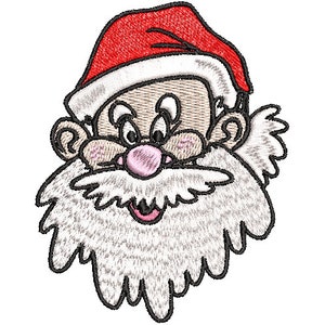 Kerstman machineborduurontwerp, kerstontwerp, kerstmanborduurwerk, kerstontwerp voor kinderen, Instant Download