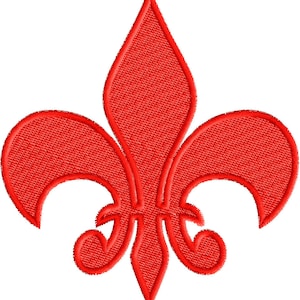 Fluer De Lis Borduurontwerp, Fluer De Lis, Machine Borduurwerk, Borduurontwerp, Design, Fluer, Instant Download, Mardi Gras