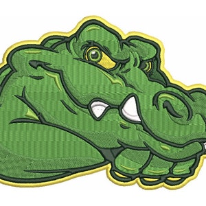 Gator Embroidery Design "2 Sizes", Gator Embroidery Design 2 Sizes, Embroidery Design, Machine Embroidery, Gator, Football, Embroidery