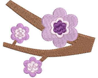 Floral Tree Branch Machine Embroidery Design, Flower Embroidery, Embroidery Design, Machine Embroidery, Embroidery, Flower, Flower Design