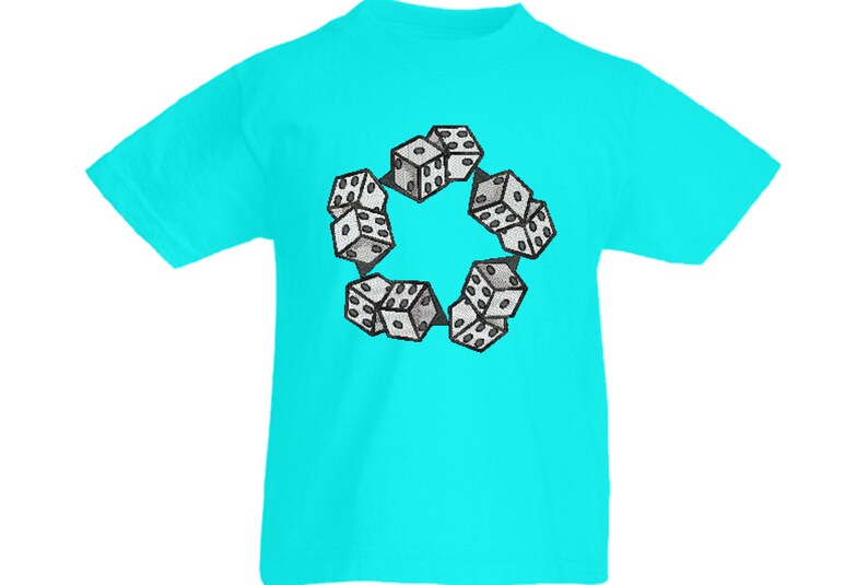 Dice Embroidery Design Machine Embroidery Embroidery Design Etsy