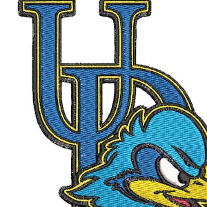 Deleware Fightin Blue Hens Embroidery Design, Deleware Embroidery, Figtin Blue Hens, Embroidery Design,  Machine Embroidery