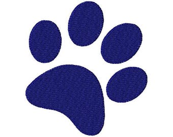 Paw Print Embroidery Design - Tiger print - Paw Print - Dog Print -  Instant Download