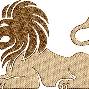 Lion Embroidery Design For Machine Embroidery