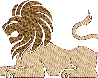 Lion Embroidery Design For Machine Embroidery