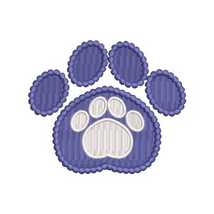 Dog Paw Embroidery Design, Embroidery Design, Machine Embroidery, Embroidery, Dog Embroidery, Dog, Instant Download, Paw Embroidery, Paw