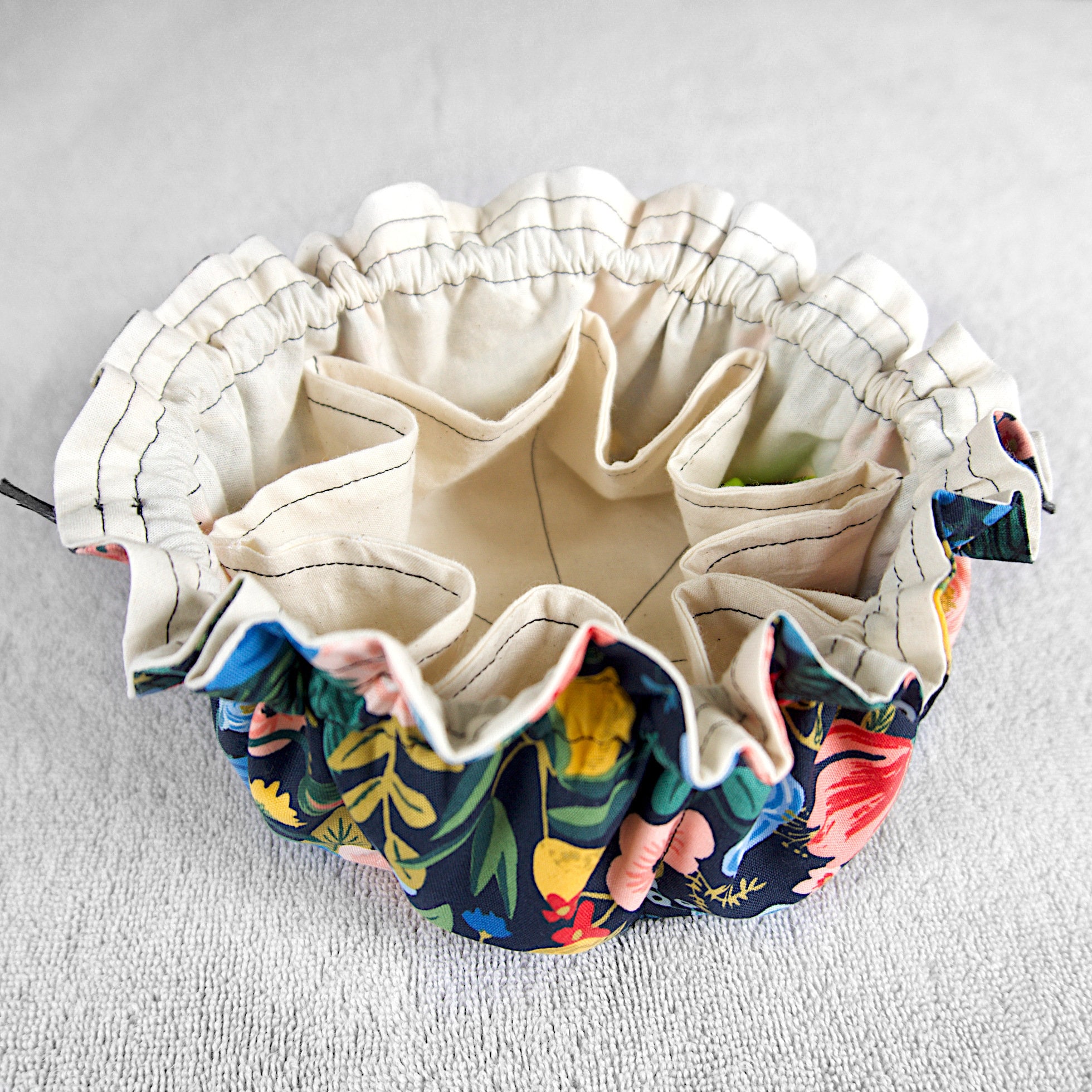 Make Your Own Bag 8pocket Dice Bag Tutorial Drawstring Etsy