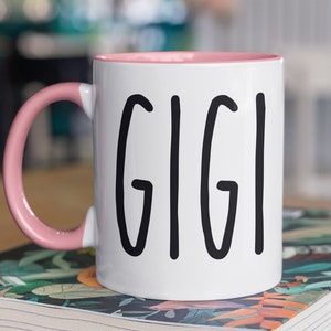 Gigi Mother's Day Gift, Gigi Two Tone Mug, Gifts for Gigi, Gigi Gift, Gigi Birthday Gift, Gigi Coffee Cup, Grandma Gift, Best Gigi Mugs