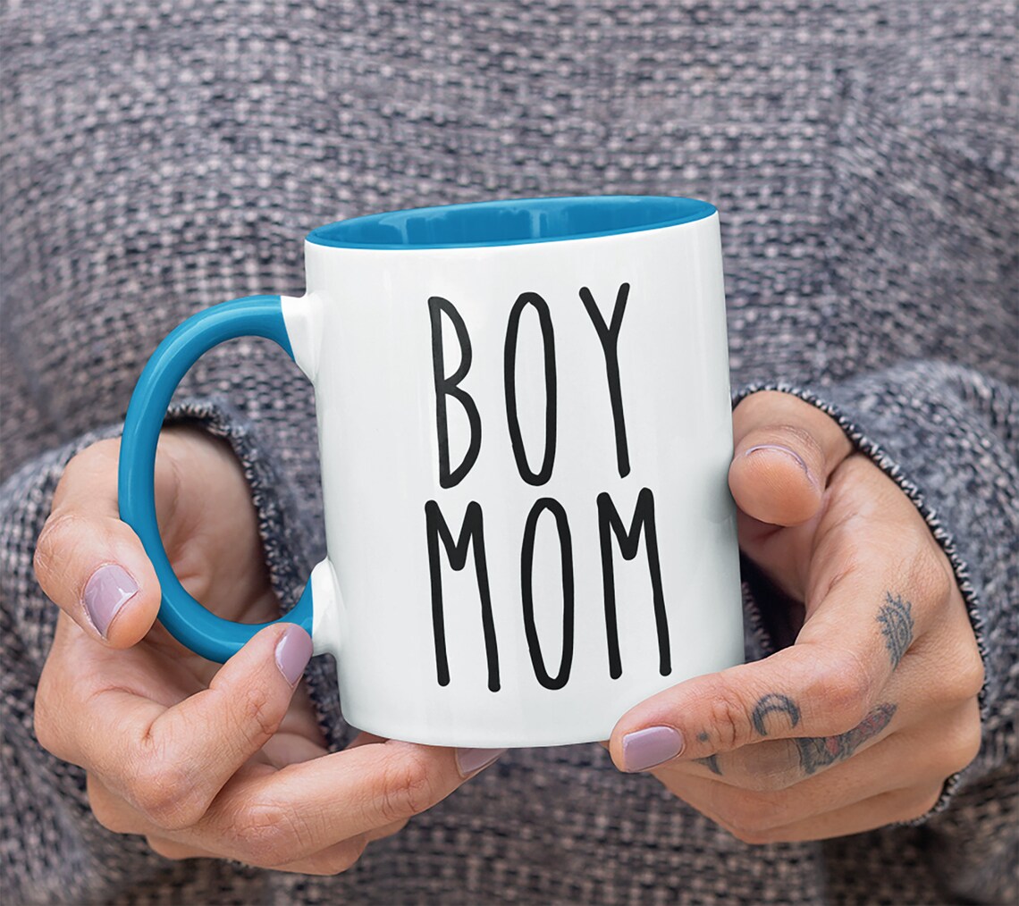 Boy Mom Mother's Day Mug Inexpensive Boy Mom Gifts Boy Etsy UK