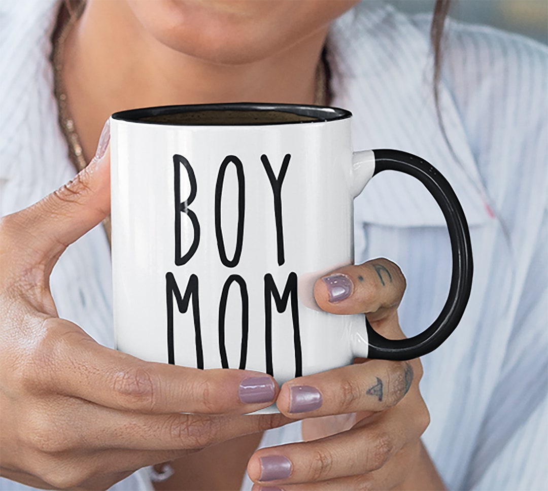 Boy Mom Mother's Day Mug Inexpensive Boy Mom Gifts Boy Etsy UK