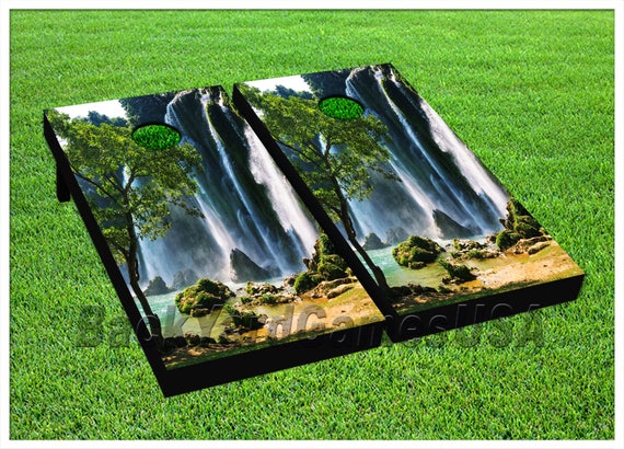 VINYL WRAPS Cornhole Boards DECALS USA Navy Battleship BagToss Game Stickers 208
