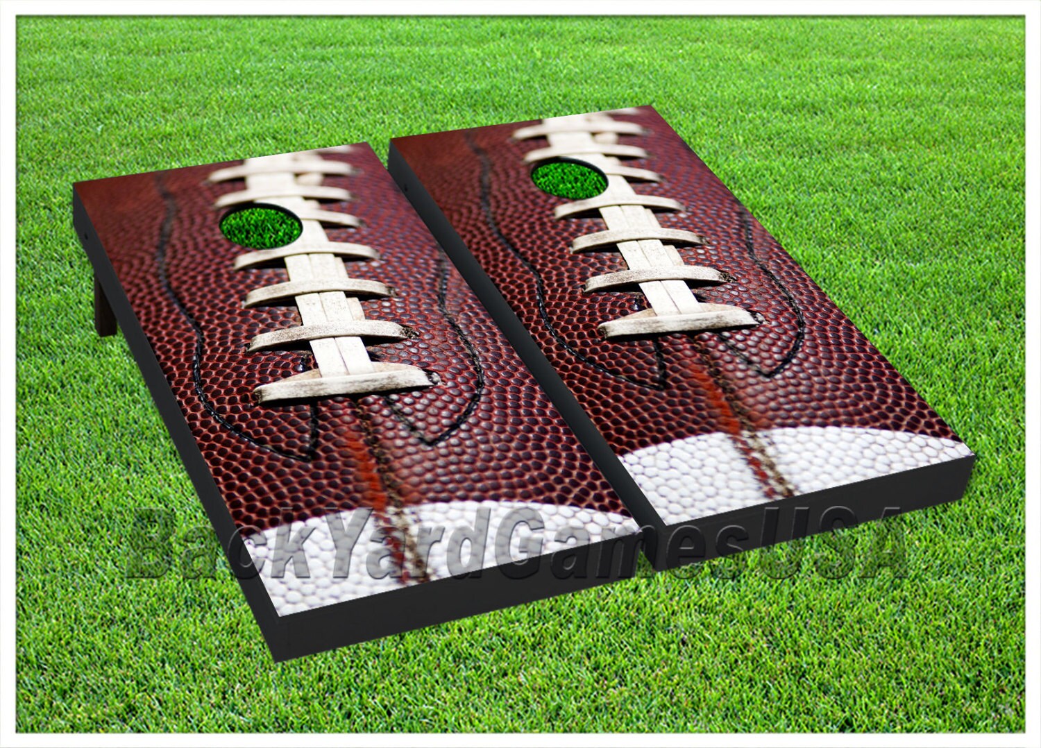 VINYL WRAPS Cornhole Boards dECALS NFL Fans Football Bag Toss Etsy