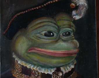 Pepe the Frog - Philippe II of Spain, bitcoins accepted