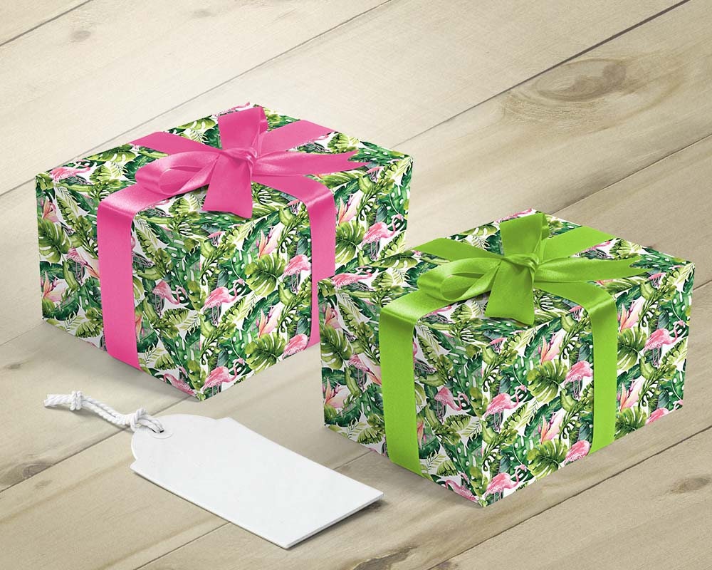 Lot De 3 Rouleaux Papier Cadeau Kraft - 42,9x300cm - Motifs Anniversaire/Mariage/Fête - Recyclable